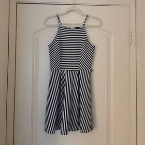 Striped Sleeveless Dress